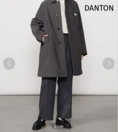 DANTON 極美品　インサレーションコート ロング　中綿　定価33,000のサムネイル