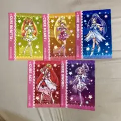 ドキドキ！プリキュアコンプリートセット クリアファイル 映画 春のカーニバル