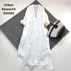 Urban Research DOORS＊100%リネン　ロングワンピース