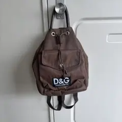 00s D&G DOLCE&gabナイロン リュック 2way ブラウン 2026年最新】D&G ／ Dolce＆Gabbana カラー：ブラウン系 メンズ