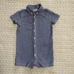 Ralph Lauren チェック柄ロンパース 18M