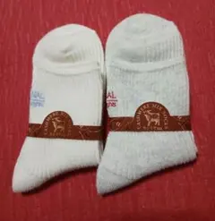 チュチュアンナ◆カシミヤMIXリブ編みソックス2足セット