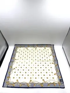 【シール付き未使用品】マリオ ヴァレンチノ スカーフ 大判ハンカチ コットン ③