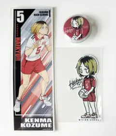 ハイキュー!!音駒高校 孤爪研磨 まとめ売り(3点)