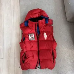 Polo by Ralph Lauren レッドダウンベスト M