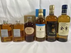 竹鶴＆宮城峡＆余市＆カフェグレーン＆カフェモルト＆フロムザバレル