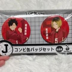 ハイキュー!! Happyくじ J賞コンビ缶バッジセット