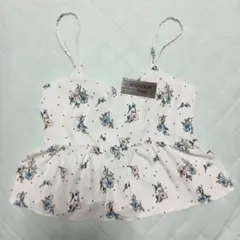 ♡HUDSON honey ♡フラワープリント キャミソール L