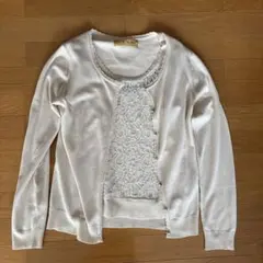 CECIL McBEE ベージュ系 カーディガン・半袖トップス セット