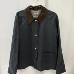 ZARA ジャケット コーデュロイ襟