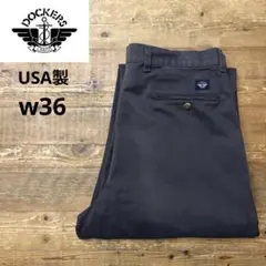 90s DOCKERS ドッカーズ USA製 ツータック チノパンツ クラシック