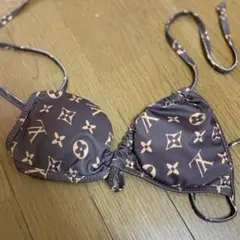 タグ付き　ルイヴィトン　水着　マルチカラー　バタフライ　エスニック　セパレート タグ付き ルイヴィトン 水着 マルチカラー バタフライ