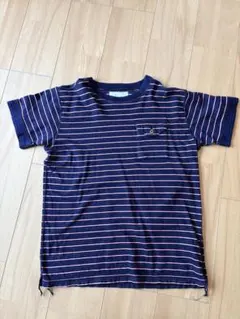 シュガーケーン インディゴドビーボーダーTシャツ SC78530 Mサイズのサムネイル