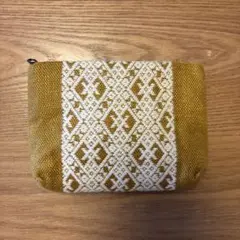 こぎん刺しミニポーチ/北欧暮らしの道具店