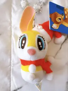Disney★ミスバニー マスコットキーホルダー★バンビ とんすけ 平成レトロ