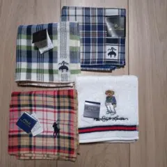 【POLO RALPH LAUREN ＆BROOKS BROTHERS】ハンカチ