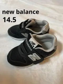 【new balance 】　996 スニーカー　ブラック　黒　14.5