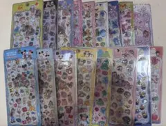 プチドロップステッカーディズニー１７点セットまとめ売り