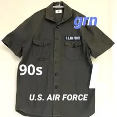 ヴィンテージ‼️ U.S. AIR FORCE ワークシャツ サイズ3 カーキのサムネイル