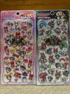 （正規品）プチドロップステッカー　パワーパフガールズ　2枚セット