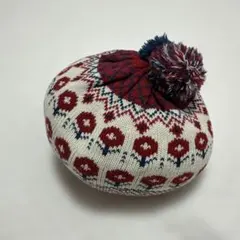 F.Oインターナショナル ニット帽 48-50 ノルディック柄 キッズ 冬