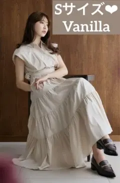 herlipto La Bella Shirt Dress vanilla S