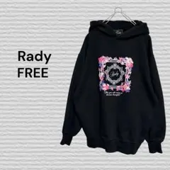 《Rady》エレガンスフラワー ホテルシリーズ ブラック フリーサイズ