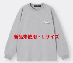 なにわ男子 GU ベビーウェイトビッグT グレー 長袖 Lサイズ