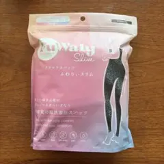 【グラマラスパッツ】 新品ふわりぃスリム 着圧レギンス M-L ミッドナイト