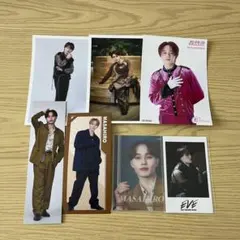 【匿名】超特急　マサヒロ　生写真　しおり　ステッカー　クリアカード　ミニフォト