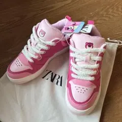 ZARA LOTSO ピンク　スニーカー　38のサムネイル