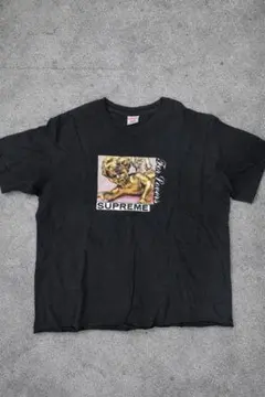 Supreme アートプリント Tシャツ M 黒