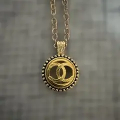 香奈兒復古鈕釦項鍊