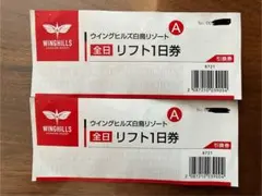 2026年最新】ウイングヒルズ リフト券の人気アイテム - メルカリ