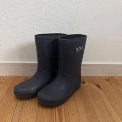 SHISKY ネイビー キッズ長靴　19cmのサムネイル