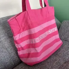Victoria's Secret ピンクストライプ トートバッグ ビーチ