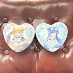 ふたりはプリキュア　チョコギフト缶セット　キュアブラック　キュアホワイト