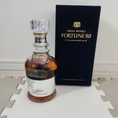 希少 新品未開封 ニッカ ウイスキーFORTUNE80 竹鶴