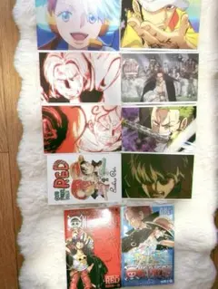 ONE PIECE FILM RED 映画 来場者特典 冊子、ポストカードセット