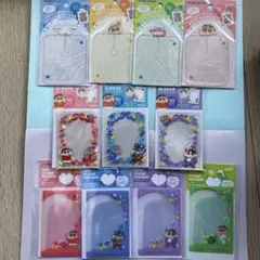 クレヨンしんちゃん アクリルキーホルダーケース＆スリーブ&クリアホルダー11点