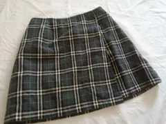 バーバリー　チェック柄　巻きスカート　120