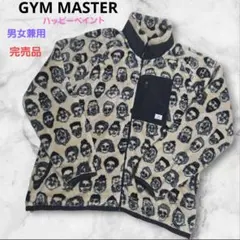 GYM MASTER ジムマスター ハッピーペイント ボアスタンド フリース L