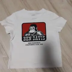 BEN DAVIS Tシャツ 110サイズ ホワイト 猿デザインのサムネイル