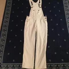 ◆値下げ◆Lee オーバーオール 白