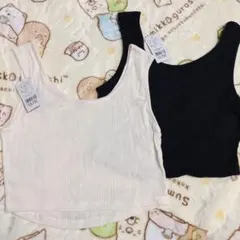 Mサイズ チュチュアンナ ショート丈タンクトップ 2枚セット