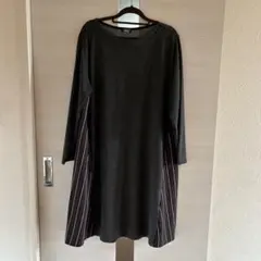 【2XL】PART2 JUNKO SHIMADA ミックス素材 ワンピース