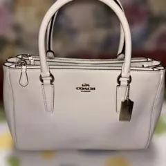 未使用品　COACH ホワイト ハンドバッグ　2way