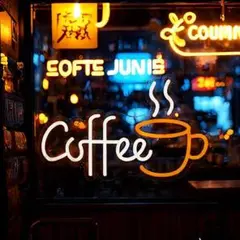 おまけ付きネオン祭り 最安値 在庫限コーヒーショップカフェ LEDネオンサインs