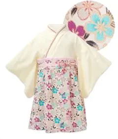 sweetmommy 袴ロンパース　花柄