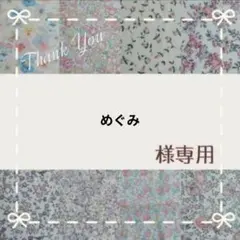 ☆めぐみ様専用☆